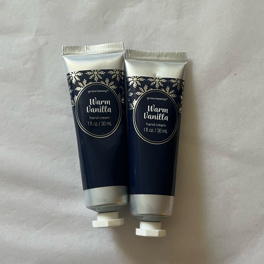 Pack of 2 travel size hand cream groovi beauty
